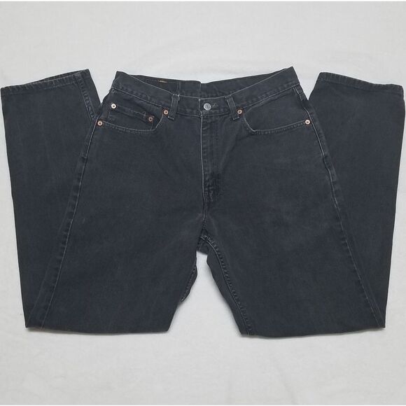 VINTAGE Black Levi's Jeans - Picture 4 of 12